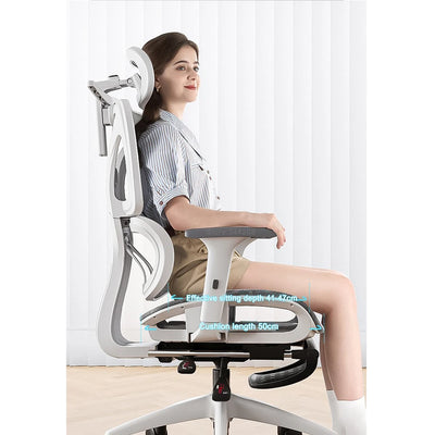 Tookfun Ergonomic Chair Waist Support Office Chair 4D Armrest Computer Gaming Seat Lift Swivel Chair Home Furniture 3D Headrest