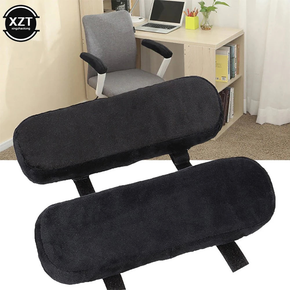 2PCS Armrest Pad Covers For Office mouse arm Foam Elbow Pillow Forearm Pressure Relief Arm Rest Cover Wheelchair Comfy Chair