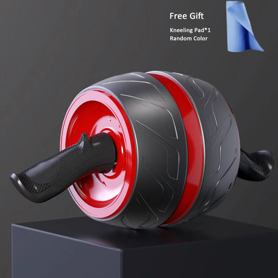 Rebound Ab Roller Knee Mat - Home Gym Fitness Equipment for Core Strength Training Belly Wheel Workout