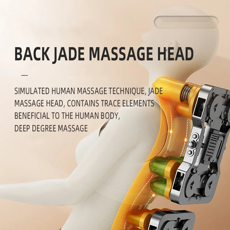 AS-100 Automatic Home Full Body Airbag Kneading  Massag Chair Electric Zero Gravity Massage Chair with Bluetooth Voice Control