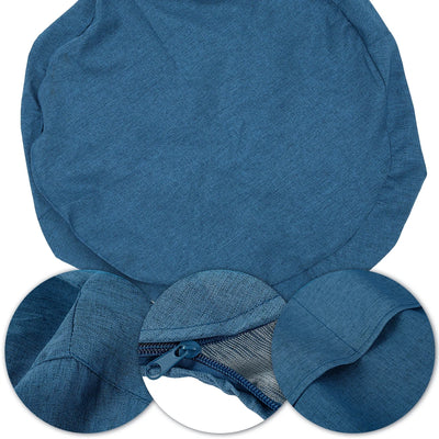 Sofa Chair Cover Soft Comfortable Chair Sofa Breathable Lazy Sofa Bed Large Fluffy Chair Decora Tear-Resistance/Footstool Cover